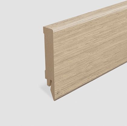 Plinta MDF Egger cubica 80x14 mm, 2,4 m, pentru parchet EL2142