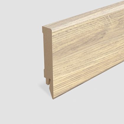 Plinta MDF Egger cubica 80x14 mm, 2,4 m, pentru parchet EL202F