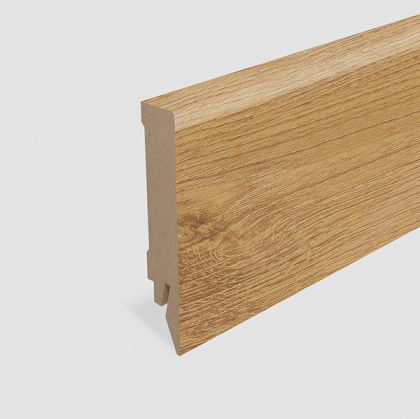 Plinta MDF Egger cubica 80x14 mm, 2,4 m, pentru parchet EL2970