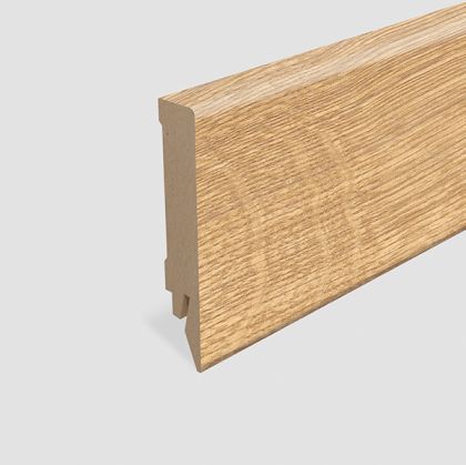 Plinta MDF Egger cubica 80x14 mm, 2,4 m, pentru parchet EL2009