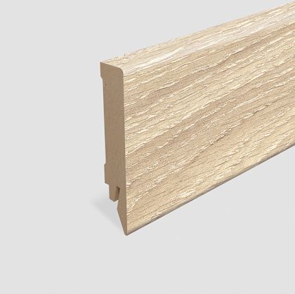 Plinta MDF Egger cubica 80x14 mm, 2,4 m, pentru parchet EL2805