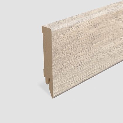 Plinta MDF Egger cubica 80x14 mm, 2,4 m, pentru parchet EL1067