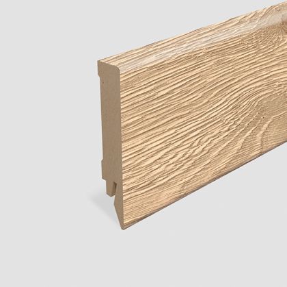 Plinta MDF Egger cubica 80x14 mm, 2,4 m, pentru parchet EL2035