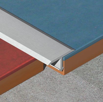 Profil T din aluminiu eloxat 2700x20x8mm