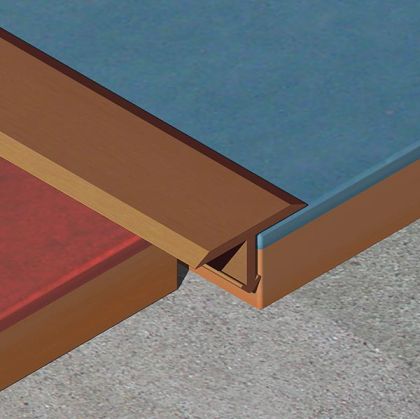 Profil T din aluminiu eloxat 900x20x8mm