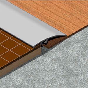 Trecere Lineco cu suruburi ascunse din aluminiu eloxat 900x41x14 mm